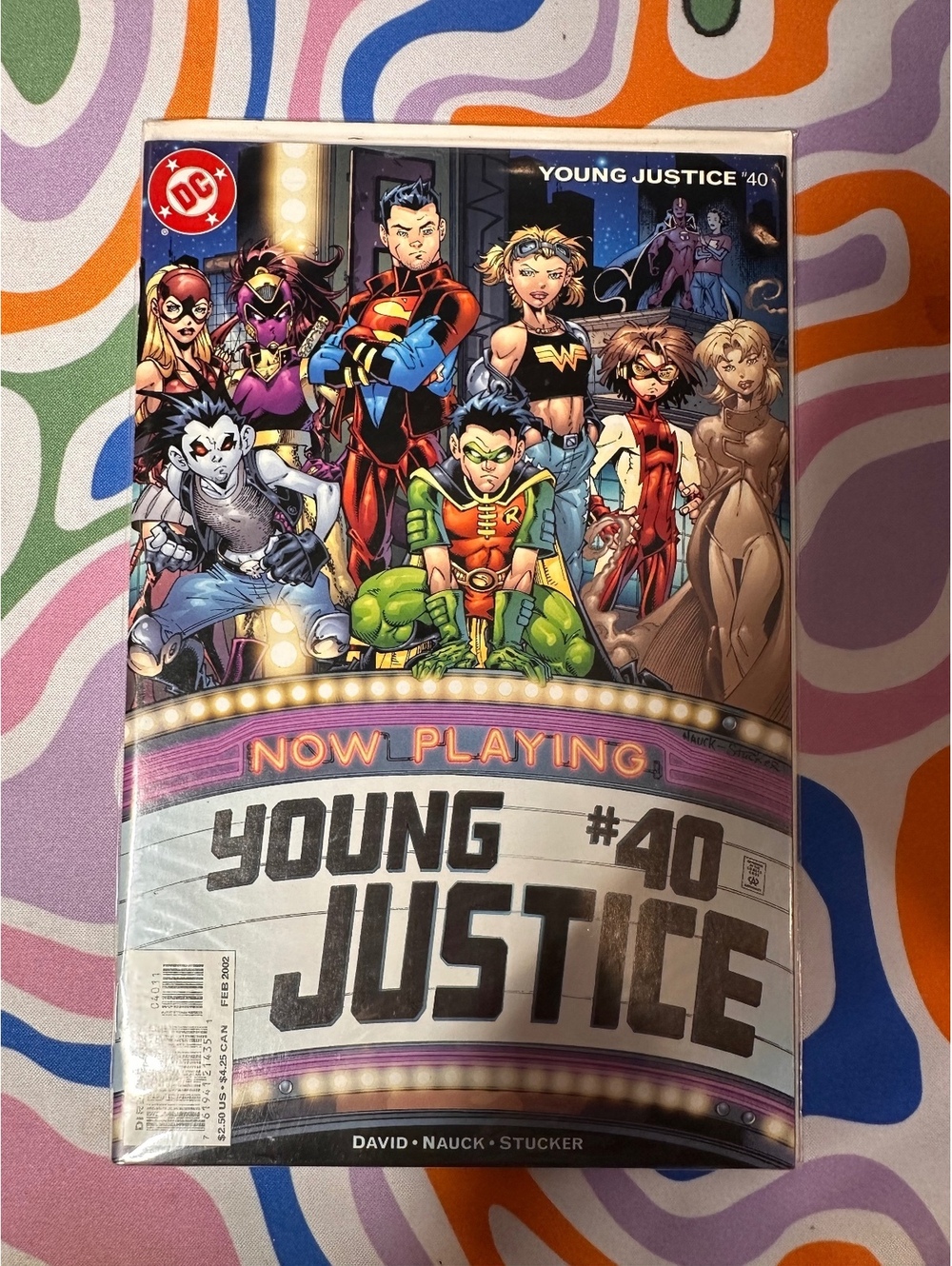 Young Justice comic book issue 40
